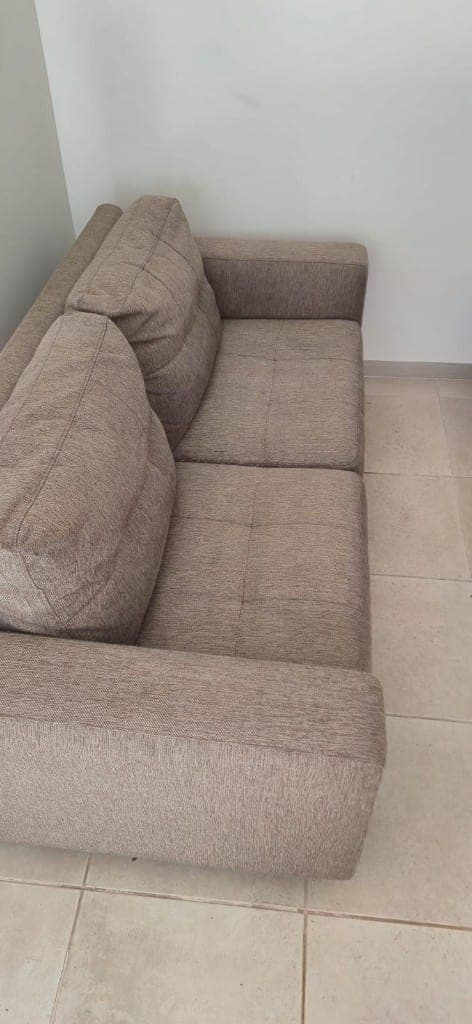 El mismo sillón limpio después del lavado profesional